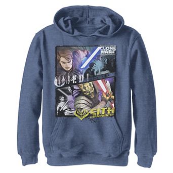 Boys 8-20 Star Wars: The Clone Wars Jedi & Sith Panels Graphic Hoodie