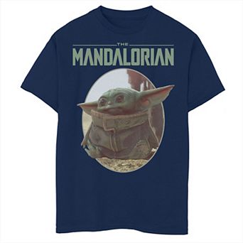 Boys 6-20 Star Wars The Mandalorian The Child Circle Portrait Graphic Tee
