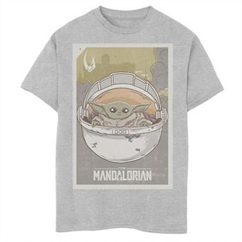 Boys 8-20 Star Wars The Mandalorian The Child Poster Graphic Tee