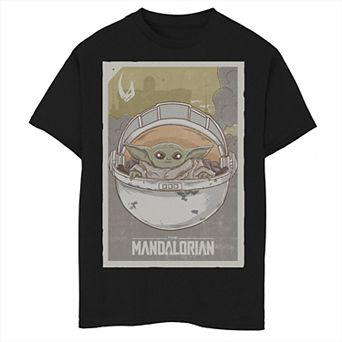 Boys 6-20 Star Wars The Mandalorian The Child Poster Graphic Tee