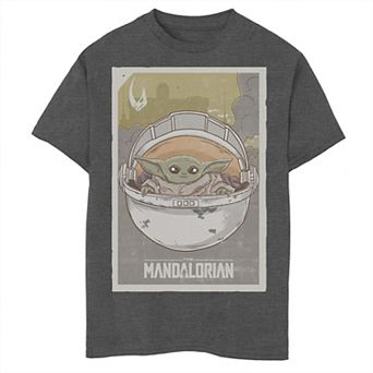 Boys 6-20 Star Wars The Mandalorian The Child Poster Graphic Tee