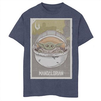 Boys 6-20 Star Wars The Mandalorian The Child Poster Graphic Tee