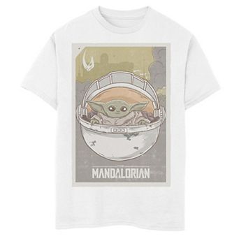 Boys 6-20 Star Wars The Mandalorian The Child Poster Graphic Tee