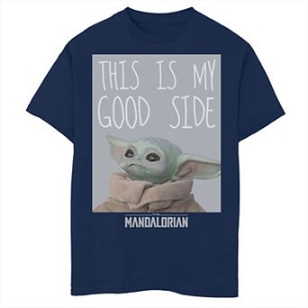 Boys 6-20 Star Wars The Mandalorian The Child This Is My Good Side Graphic Tee