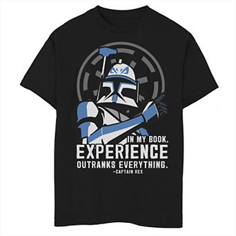 Boys 8-20 Star Wars Clone Wars Captain Rex Experience Graphic Tee