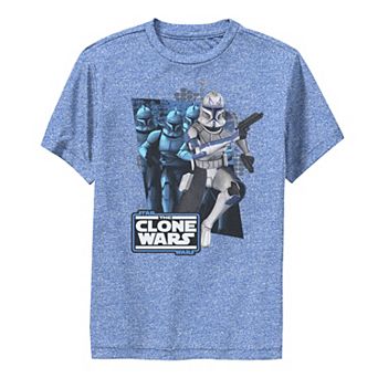 Boys 8-20 Star Wars: The Clone Wars Clone Captain Rex Mashup Performance Graphic Tee