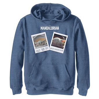 Boys 8-20 Star Wars The Mandalorian The Child Photo Memories Graphic Hoodie