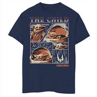 Boys 8-20 Star Wars The Mandalorian The Child Collage Graphic Tee
