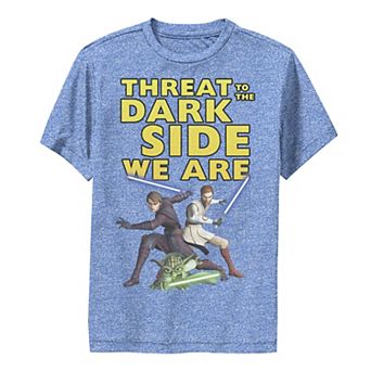 Boys 6-20 Star Wars: Clone Wars Threat To The Dark Side We Are Performance Graphic Tee