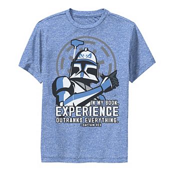 Boys 8-20 Star Wars Clone Wars Captain Rex Experience Performance Graphic Tee