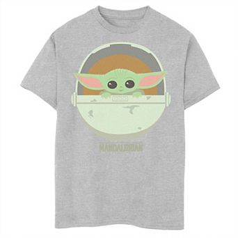 Boys 8-20 Star Wars The Mandalorian The Child Bassinet Portrait Graphic Tee