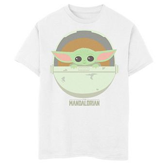 Boys 8-20 Star Wars The Mandalorian The Child Bassinet Portrait Graphic Tee
