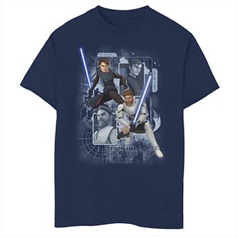 Boys 6-20 Star Wars Clone Wars Padawan Master Graphic Tee
