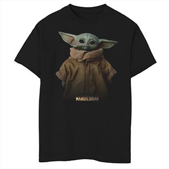 Boys 6-20 Star Wars The Mandalorian The Child Simple Portrait Graphic Tee