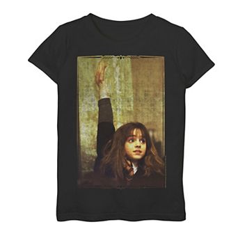 Girls 7-16 Harry Potter Hermione Granger I Know The Answer Portrait Graphic Tee