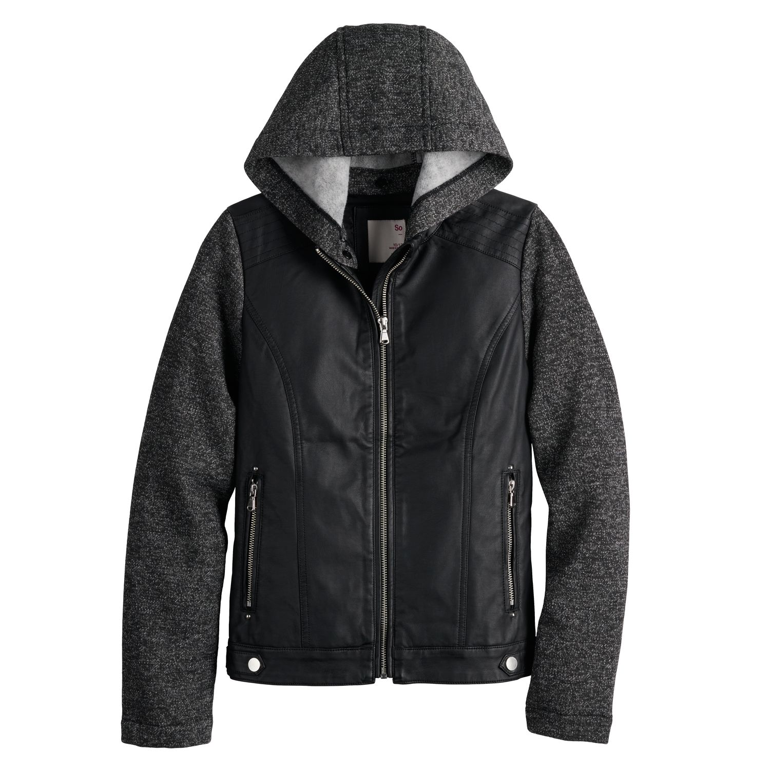 white leather jacket for girls