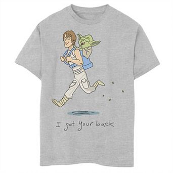 Boys 8-20 Star Wars Luke Skywalker & Yoda I Got Your Back Graphic Tee