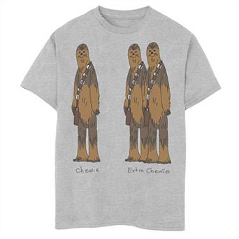 Boys 6-20 Star Wars Chewie & Extra Chewie Graphic Tee