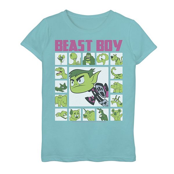 Dc Comics Teen Titans Go! Beast Boy Box Up T-shirt