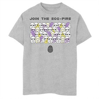 Boys 8-20 Star Wars Easter Join The Egg-Pire Easter Egg Poster Graphic Tee