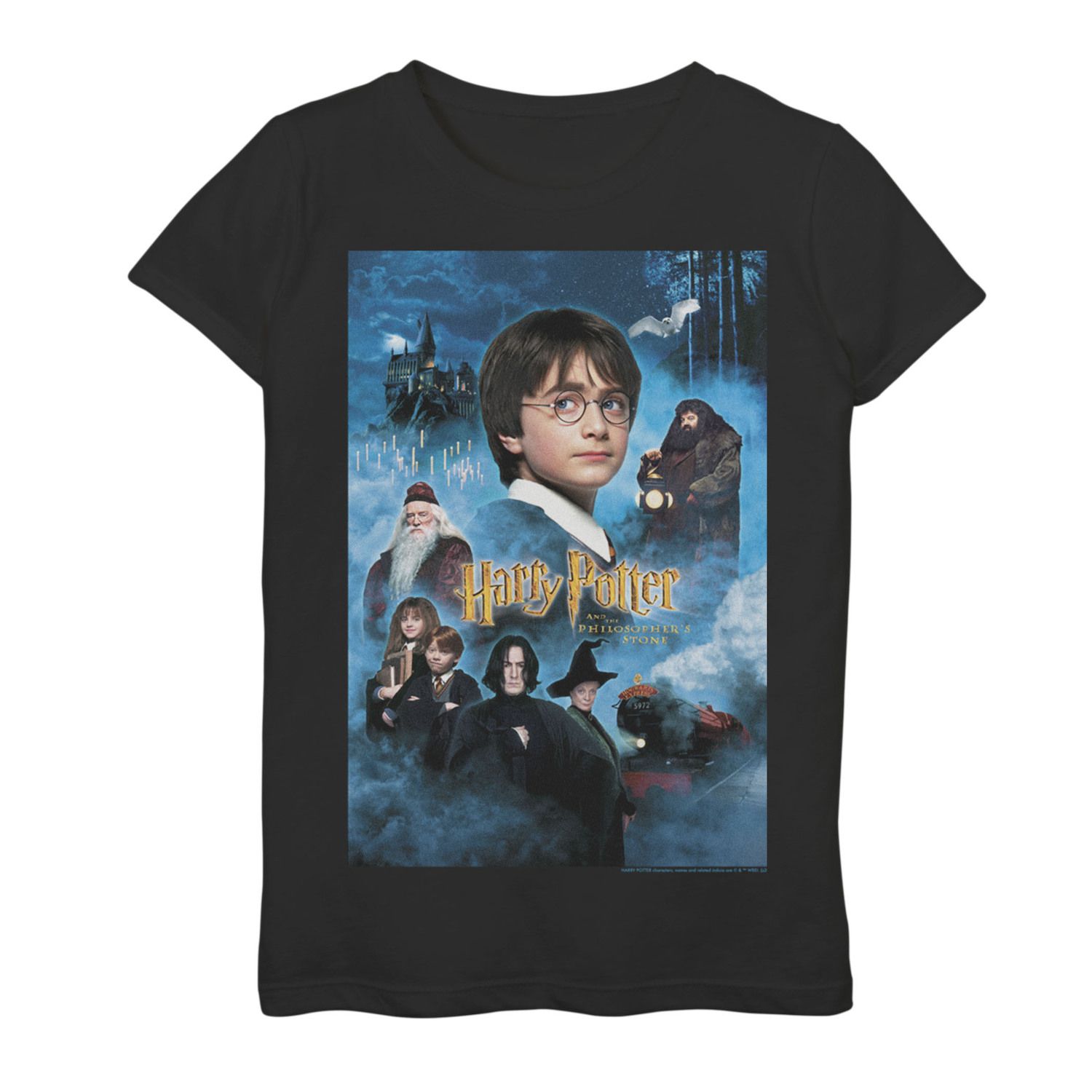 Image for Harry Potter Girls 7-16 And The Philosopher's Stone Poster Graphic Tee at Kohl's.