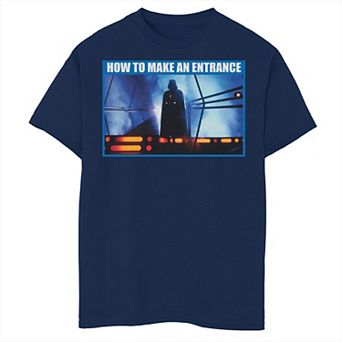 Boys 6-20 Star Wars Darth Vader How To Make An Entrance Graphic Tee