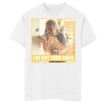 Boys 8-20 Star Wars Chewie & C-3PO I've Got Your Back Poster Graphic Tee