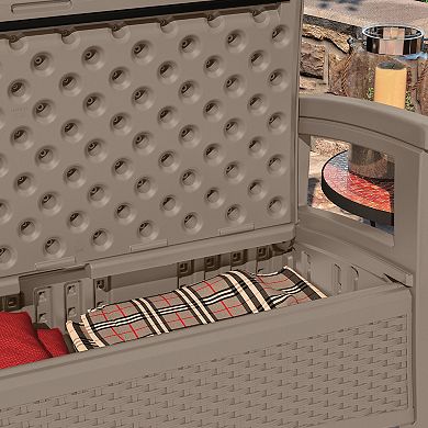 Suncast Loveseat Storage Bench