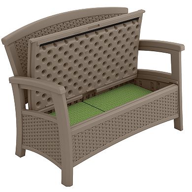 Suncast Loveseat Storage Bench