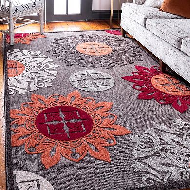 Unique Loom Chicago Outdoor Rug