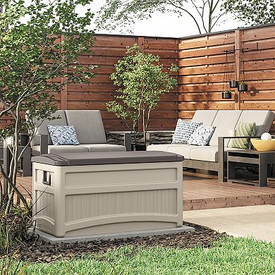 Suncast 73-Gallon Deluxe Deck Box