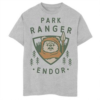 Boys 8-20 Star Wars Ewok Park Ranger Endor Graphic Tee