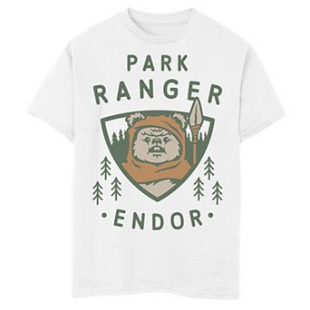 Boys 8-20 Star Wars Ewok Park Ranger Endor Graphic Tee