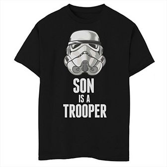 Boys 8-20 Star Wars Stormtrooper Son Is A Trooper Graphic Tee