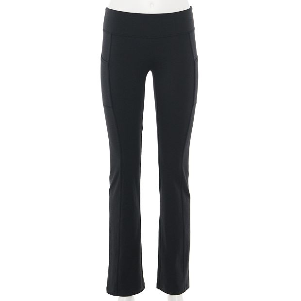  Amober Leggings with Pockets for Women, Bootcut Yoga