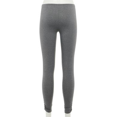 Juniors' SO® Favorite Long Leggings with Cinched Ankle Detail