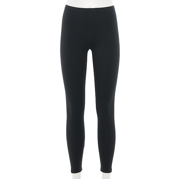 MEMBERS MARK Luxe Leggings Black size S