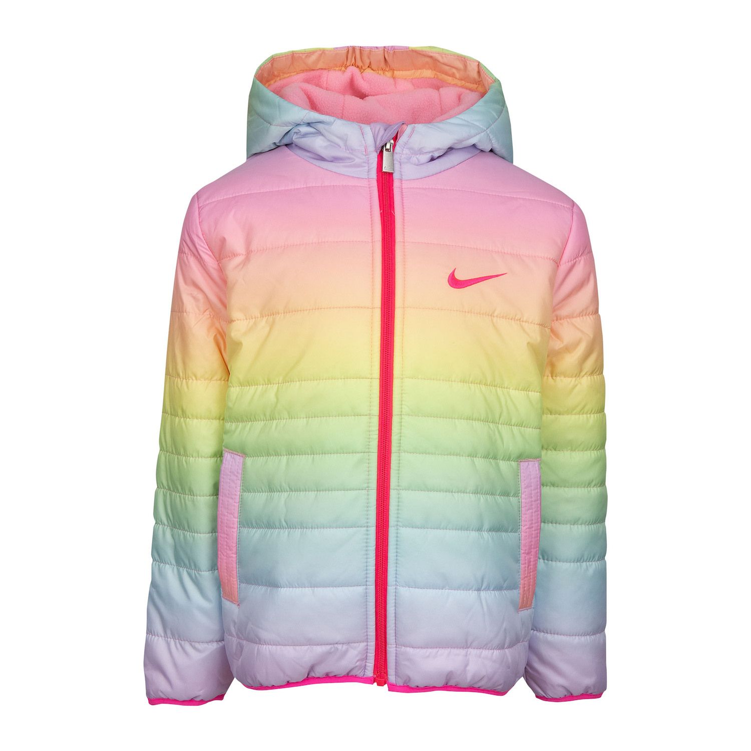 women's nike heavyweight puffer jacket pink