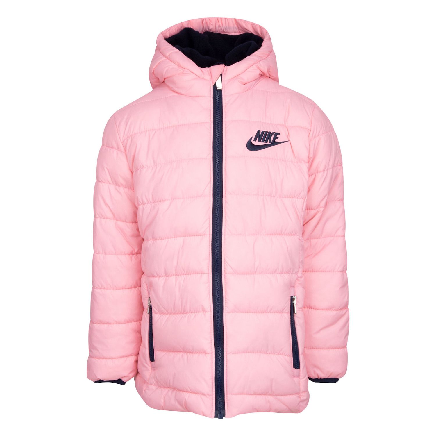 nike puffer jacket pink