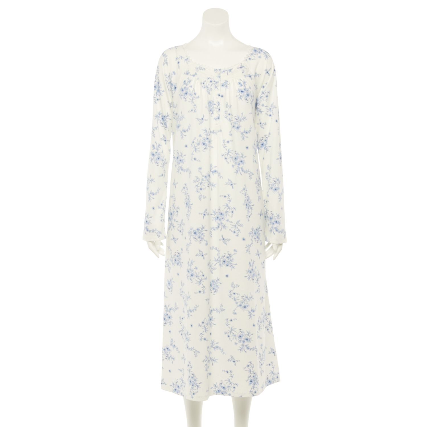 white lace night gown