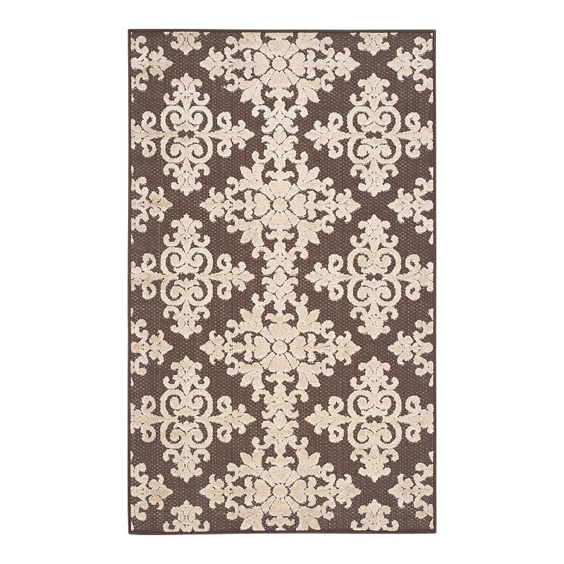 Safavieh Cottage Blake Indoor Outdoor Rug, Multicolor, 6.5X9.5 Ft