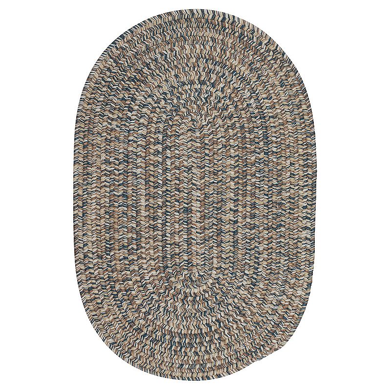 Colonial Mills Carrington Tweed Indoor Outdoor Rug, Beig/Green, 3X5 Ft