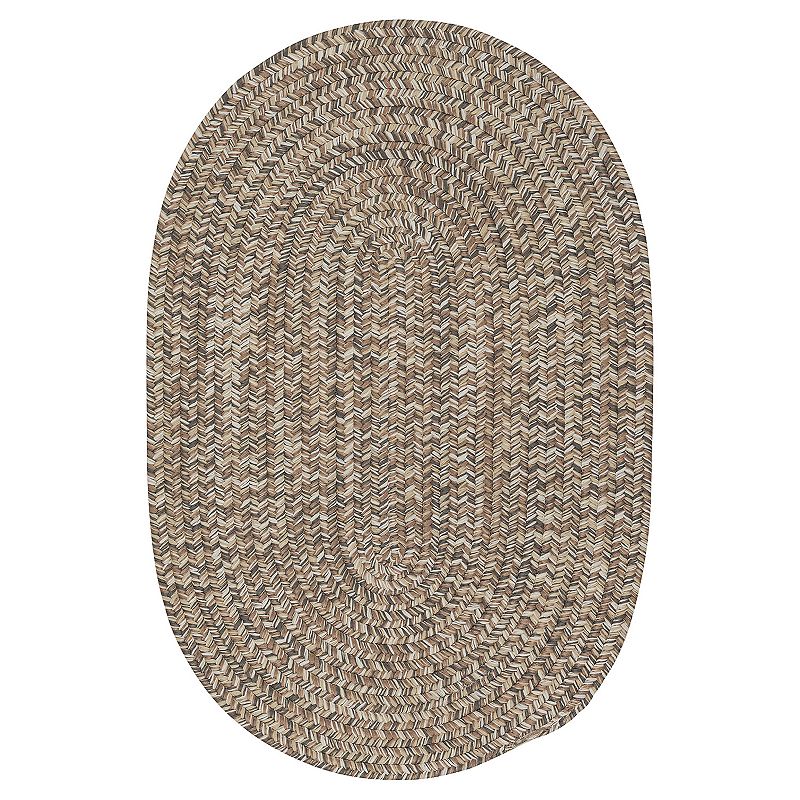 Colonial Mills Carrington Tweed Indoor Outdoor Rug, Grey, 3.5X5.5 Ft
