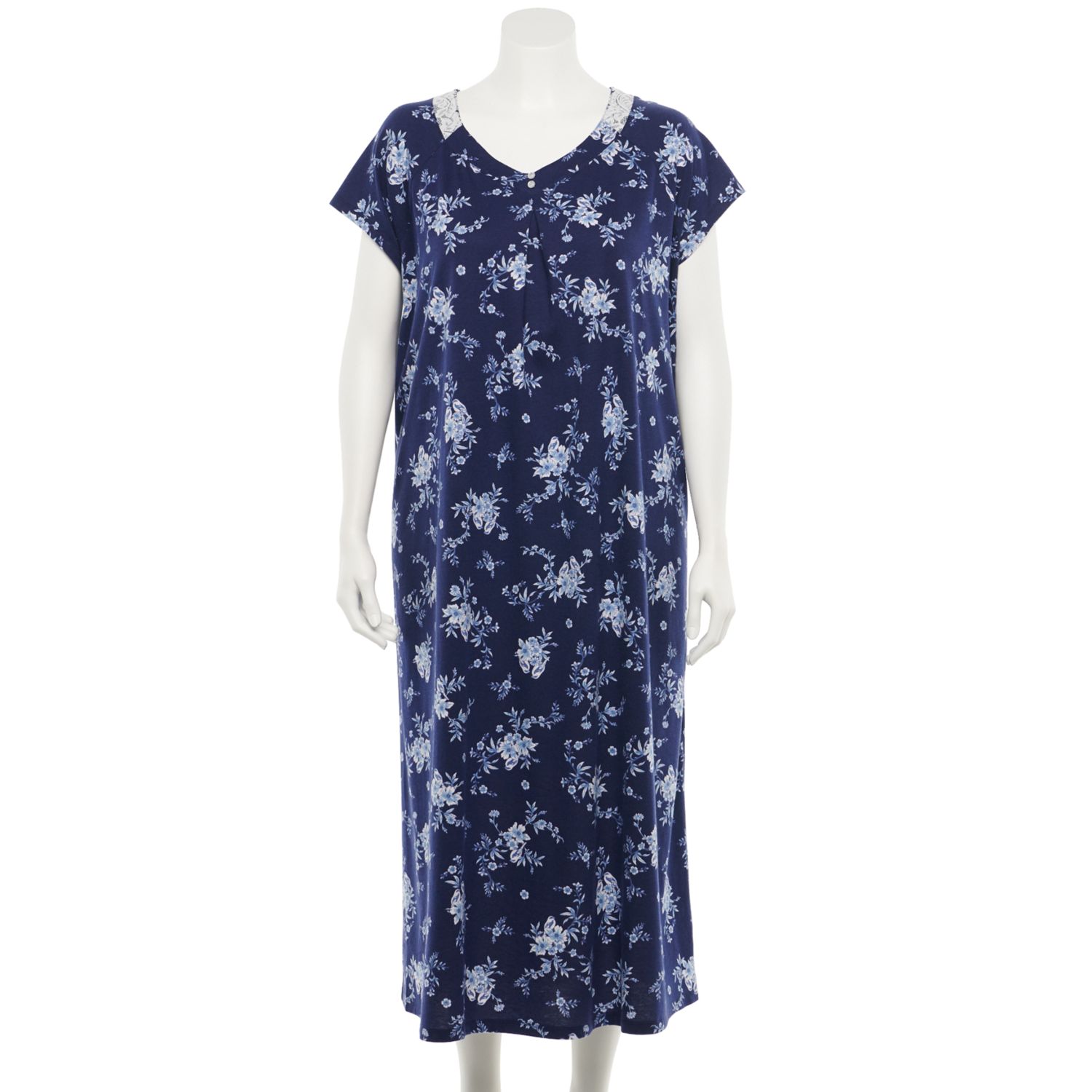 ladies plus size nightgowns