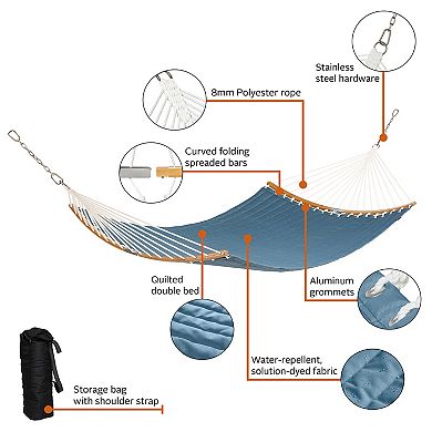 Classic Accessories Ravenna Quilted Double Hammock