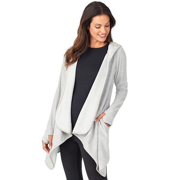 Cuddl duds shop fleece cardigan