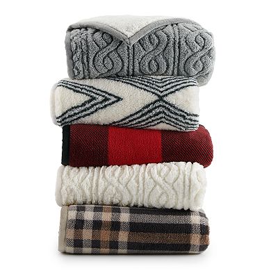 Cuddl Duds Sherpa Throw