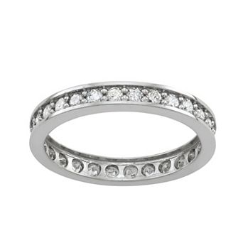 Tiara 10k Gold 7/8 Carat T.W. Diamond Eternity Ring