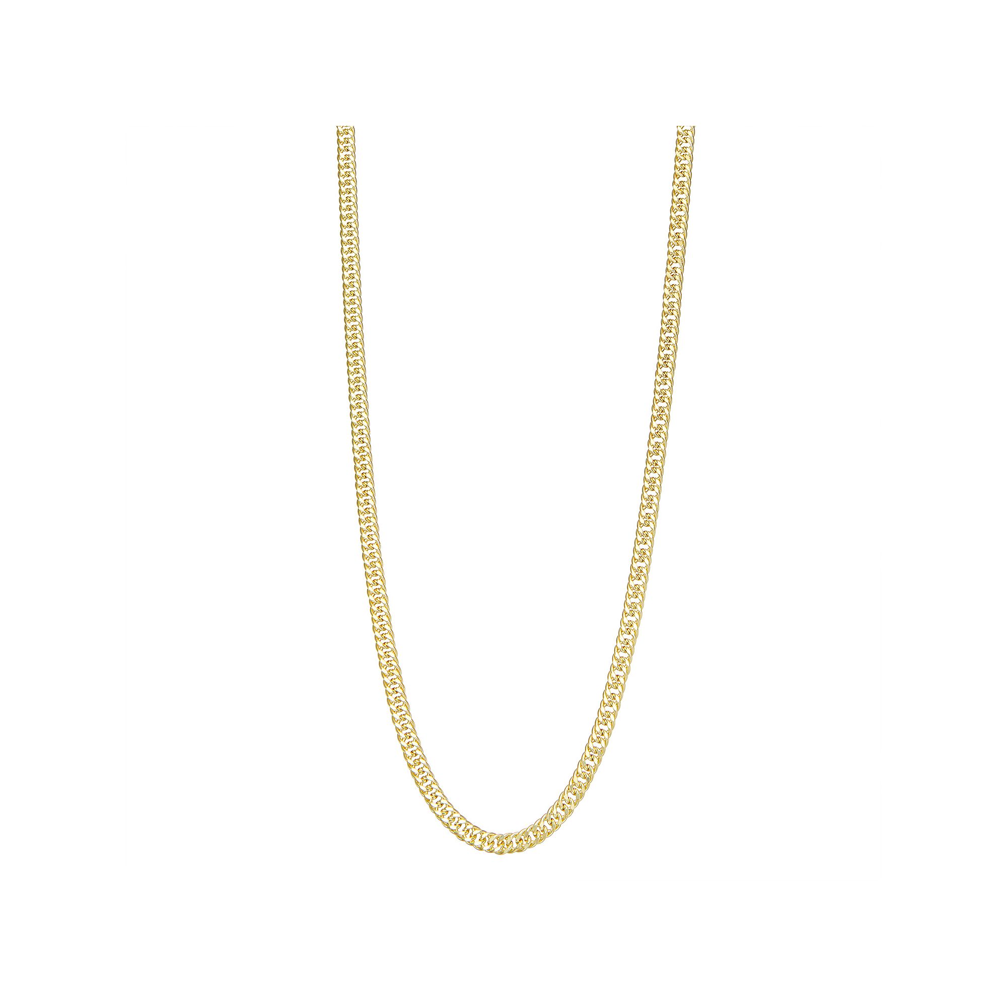 Jordan Blue Mens 14k Gold Miami Cuban Curb Chain Necklace, Size: 20
