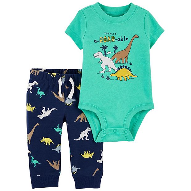 Baby Boy Carter's 2-Piece Dinosaur Set